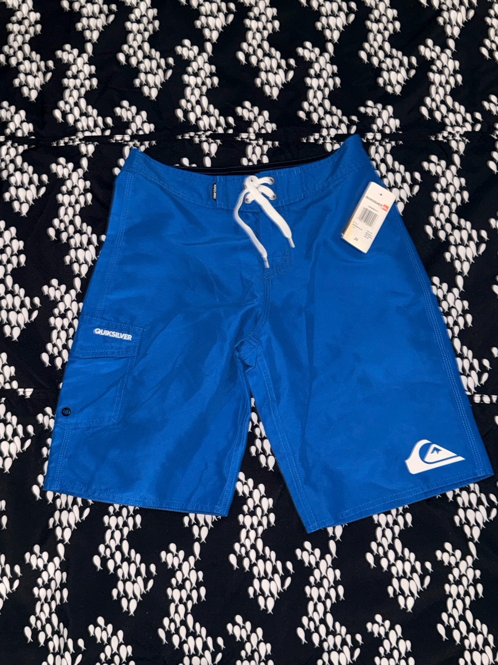 Quiksilver Bold Victoria Blue Boardshorts